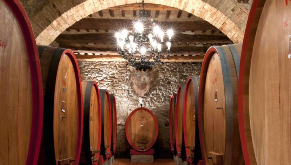 Cantina storica a Montalcino