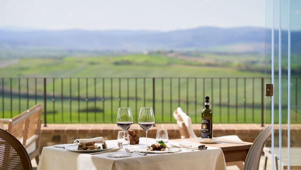 Wine pairings in Montalcino