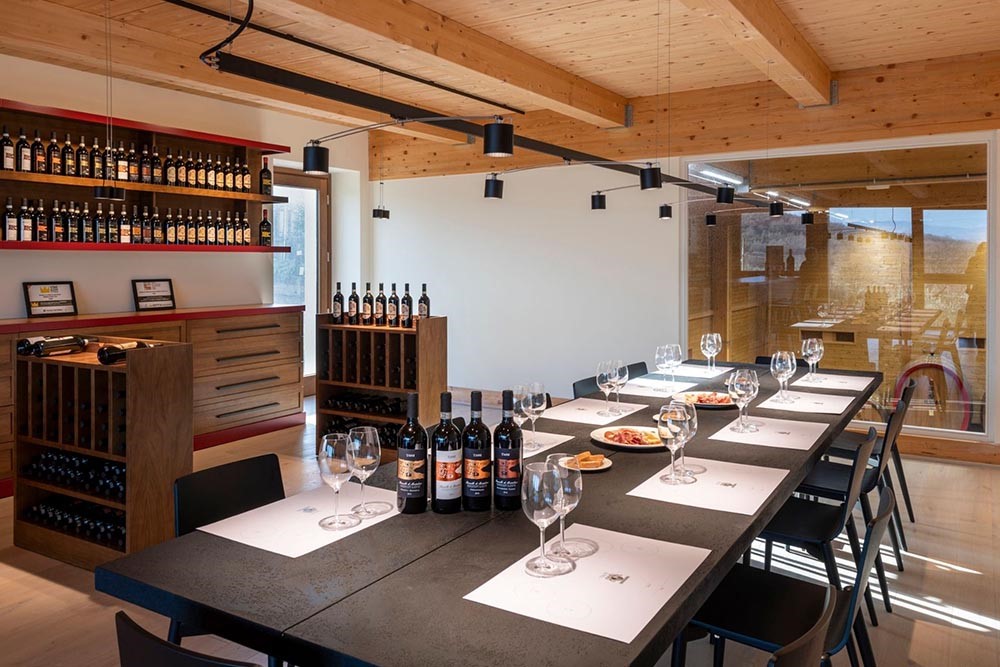 Brunello Tasting in a Winery